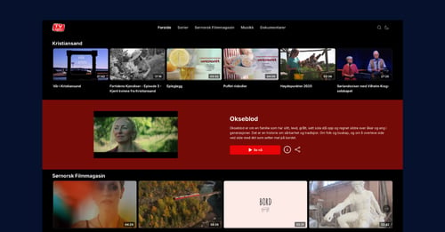 TV Agder Launches New Streaming Service with Vimond Essentials