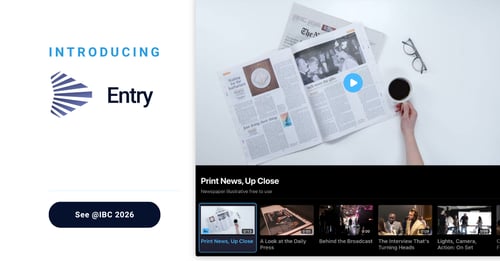 Entry, a low-cost way to put video to work on any website, debuts at IBC2026