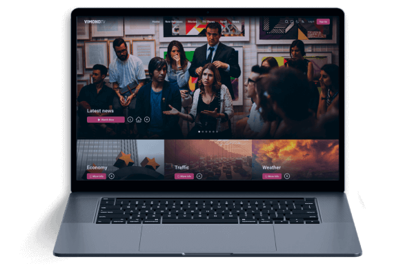 Vimond TV laptop
